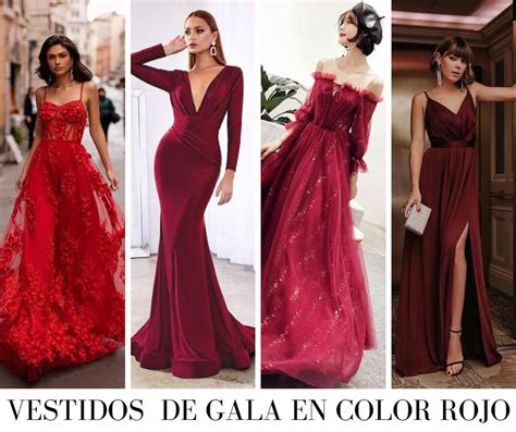 Vestidos De Fiesta Largos En Color Rojo Belleza