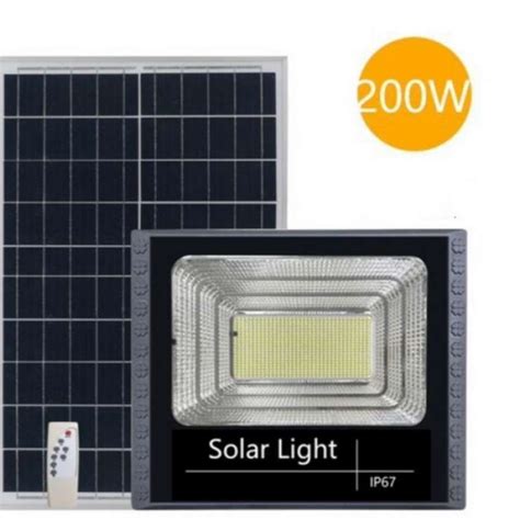 Jual Lampu Sorot Led Solar Panel W Watt Tenaga Surya Di Seller