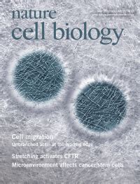 Volume Nature Cell Biology