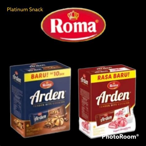 Jual Roma Arden Cookies Choco Splendid Arden Yogurt Strawberry New Box