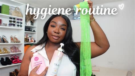 My Hygiene Routine 🧼 Smell Good All Day Feminine Hygiene Tips Advice Youtube