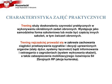 Zasady Organizowania Przygotowania Oraz Prowadzenia Wicze Obronnych