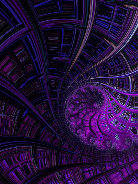 Fractal Spiral Abstract Blue Spiral Fractal Hd Wallpaper Peakpx