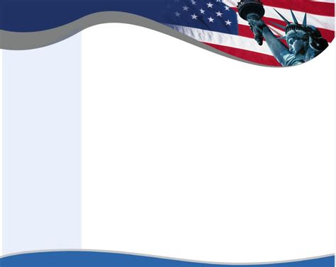 Patriotic Background For Powerpoint