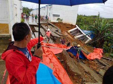 Eastern Samar Governor Urges Speedy Repair Of Landslide Hit Homes In