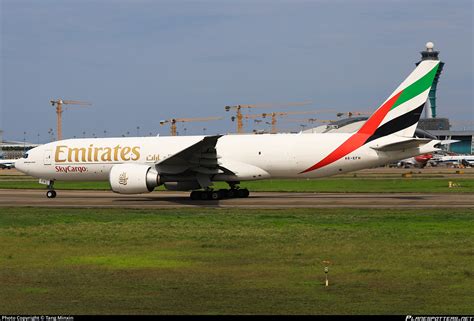 A6 EFH Emirates Boeing 777 F1H Photo By Tang Minxin ID 1290859