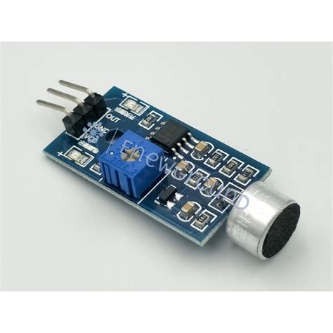 Sound Sensor Module Microphone Trigger Switch Lm393 Shopee Malaysia