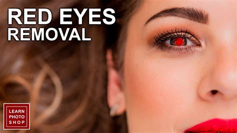 How To Remove Red Eyes From An Image In Adobe Photoshop Photoshop Tutorials Youtube