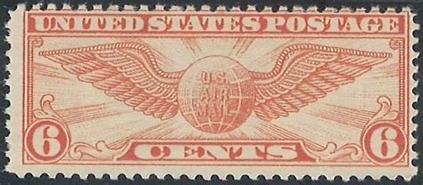 Scott C United States Winged Globe Air Mail Mnh United