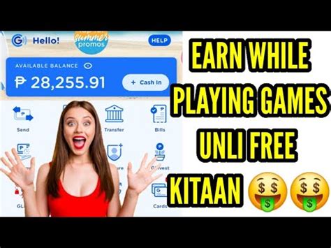 EARN WHILE PLAYING GAMES UNLI FREE KITAAN SA GCASH MAYA LEGIT