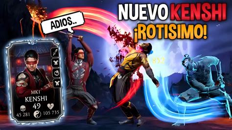 EL NUEVO KENSHI MK1 ES EL MEJOR Review Y Gameplay MK Mobile YouTube