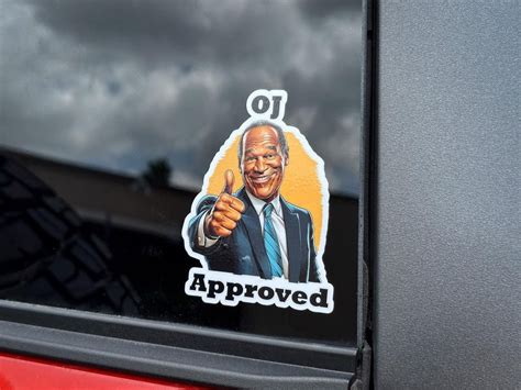 OJ Approved Sticker - 2021+ Bronco – StickerFab