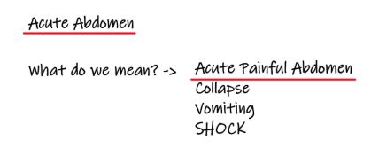 Acute Abdominal Pain Flashcards Quizlet