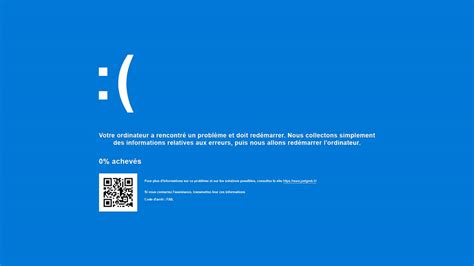 Comment résoudre les erreurs d écran bleu de la mort BSOD sous
