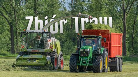 Zbiór Traw 2022 John Deere y w Akcji Sianokiszonka YouTube