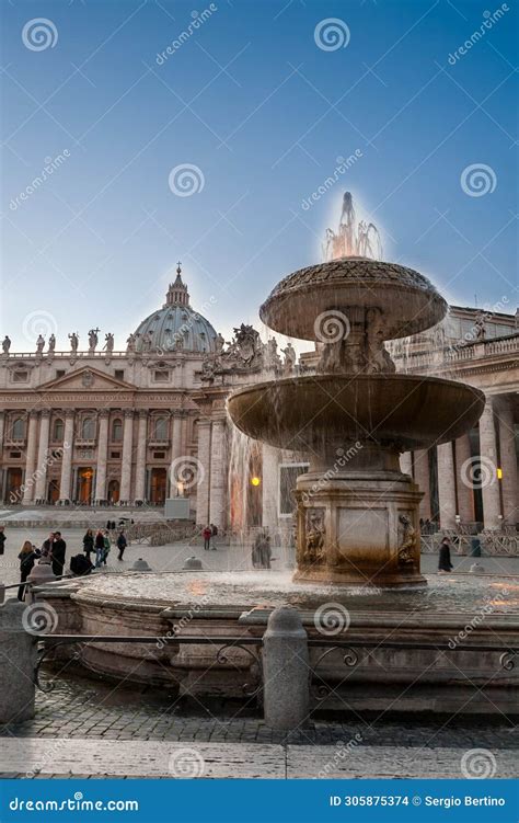 The Papal Basilica Of St Peter In The Vatican Editorial Stock Image