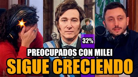 Periodistas K Reconocieron Que Milei Va A Sacar Muchos MÁs Votos Que