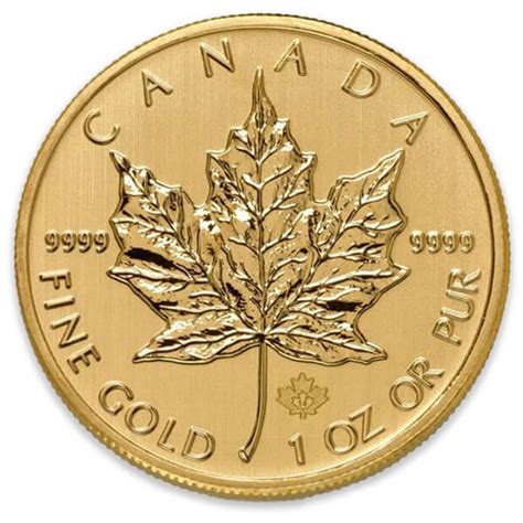 Gold Maple Leaf Coins Oz Canadian Maple Leaf Gold Money Metals