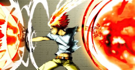 Fiery Power Tsunayoshi Sawada Hd Wallpaper From Kateky Hitman Reborn