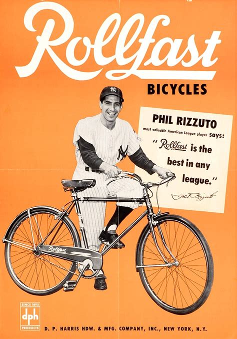 1950 Phil Rizzuto Rollfast Bicycles Adjpeg Paul Flickr