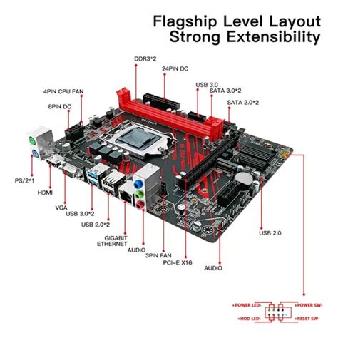 Tarjeta Madre Machinist H81m-pro-s1 Lga 1150 Ddr3 M-atx en venta en ...