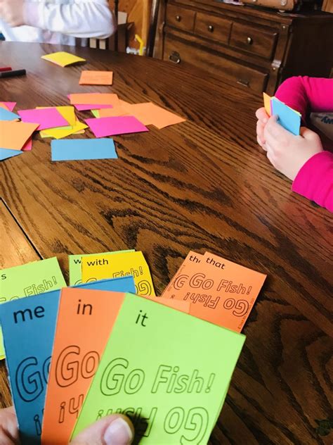 Go Fish!: A Kindergarten Sight Words Game | Teach Me. I'm Yours.
