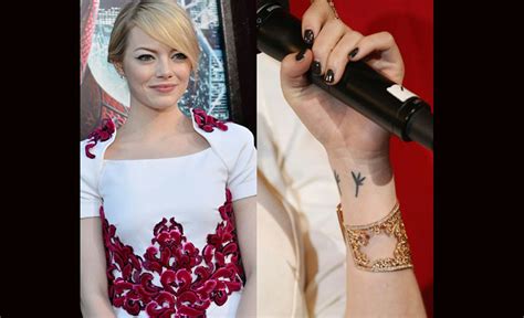 Emma Stone Tattoo