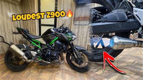 Kawasaki Z900 Exhaust Modification💸 Riding With Sumitisalluneed 🥂 Youtube