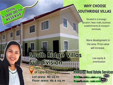 RFO 2 Bedroom Townhouse Rent To Own Thru Pag IBIG In Lipa Batangas