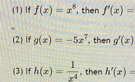 Solved 1 ﻿if F X X8 ﻿then F X 2 ﻿if G X 5x7 ﻿then