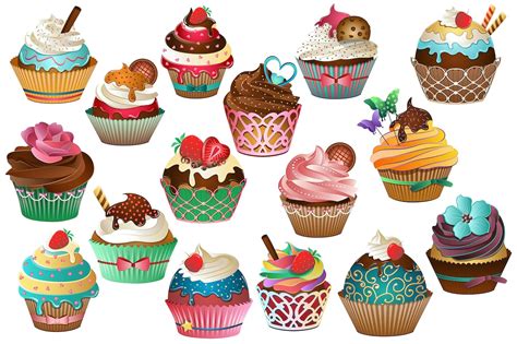 Delicious Cupcakes American Muffins Clip art Portable Network Graphics ...