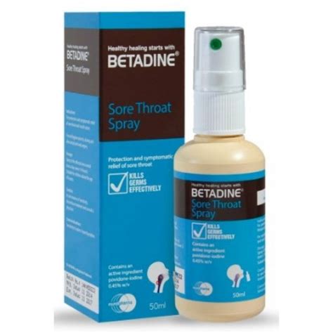 Betadine Sore Throat Spray Ml Shopee Singapore