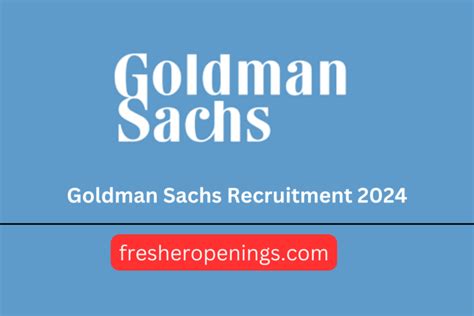 Goldman Sachs Summer Internship 2024 Hiring For Freshers