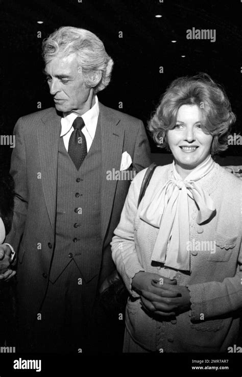 Rory Calhoun and wife Sue seen at the Beverly Hills Hotel on April 14 ...