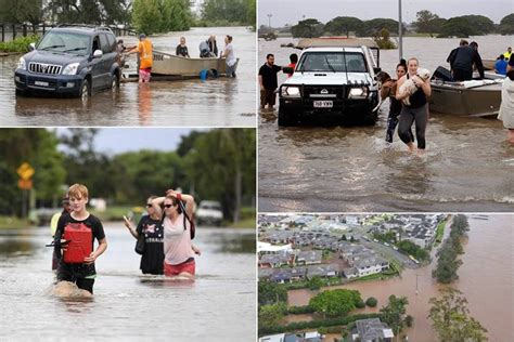 Worst Floods In Decades As Tens Of Thousands Evacuated In Australia