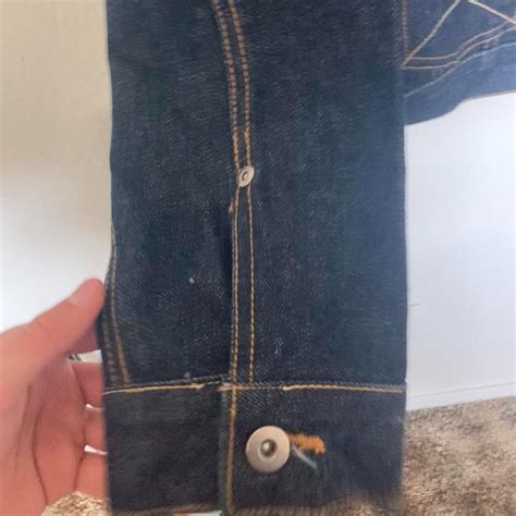 Double Sex Pocket Denim Jacket OPEN TO Depop