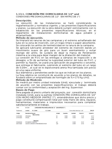 Pdf Especificaciones De Conexiones Domiciliarias Dokumen Tips