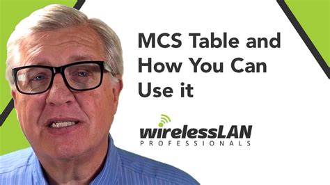 Mcs Table And How You Can Use It Youtube