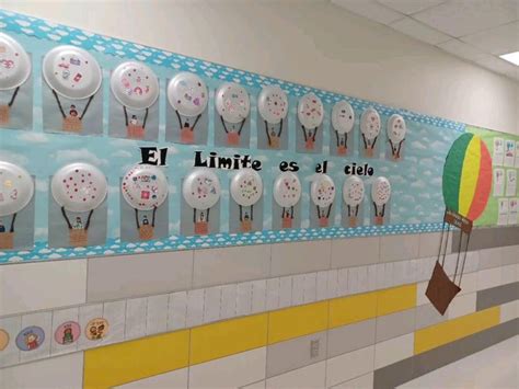 Hot Air Balloon Bulletin Board Hot Air Balloon Air Balloon Balloons