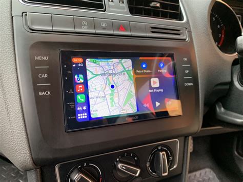 Vw Polo Model Upgraded With Kenwood Dmx Dabs Carplay Android