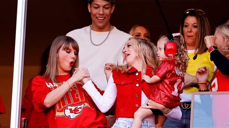 Taylor Swift Brittany Mahomes Show Off New Handshakes Amid Monster