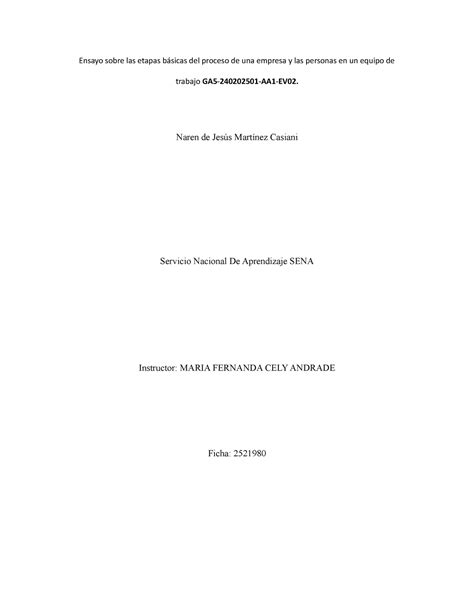 GA5 240202501 AA1 EV02 Ensayo sobre las etapas básicas del proceso de