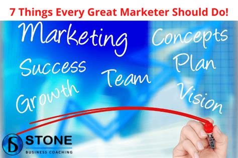 Things Every Great Marketer Should Do Marketing