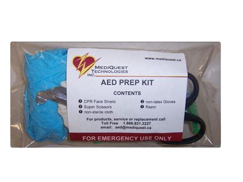 AED Prep Kit Paramedic Scissors MediQuest Technologies