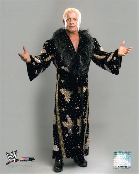 CrazyTights | Ric Flair (robes) - Black w/ Gold