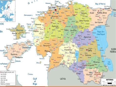 Geography and Climate of Estonia