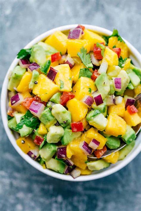 Mango Lime Avocado Salsa The Recipe Critic