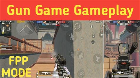 Gun Game Gameplay Fpp Mode Youtube