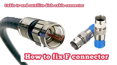 How To Install Coax Cable Connector