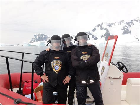 ANTARCTICA ABOARD THE WORLD 2011: ANTARCTICA, Booth Island, Zodiac ATA Police Incident